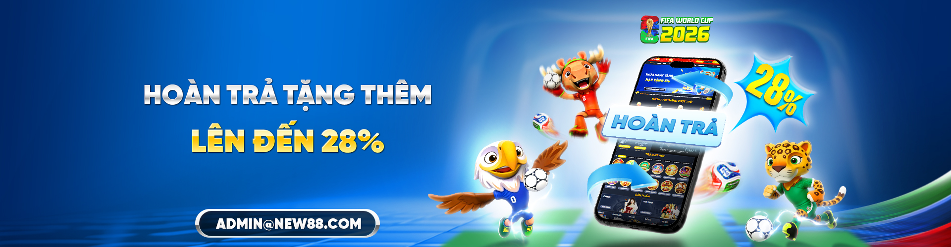 New88 Tặng Thêm 28%